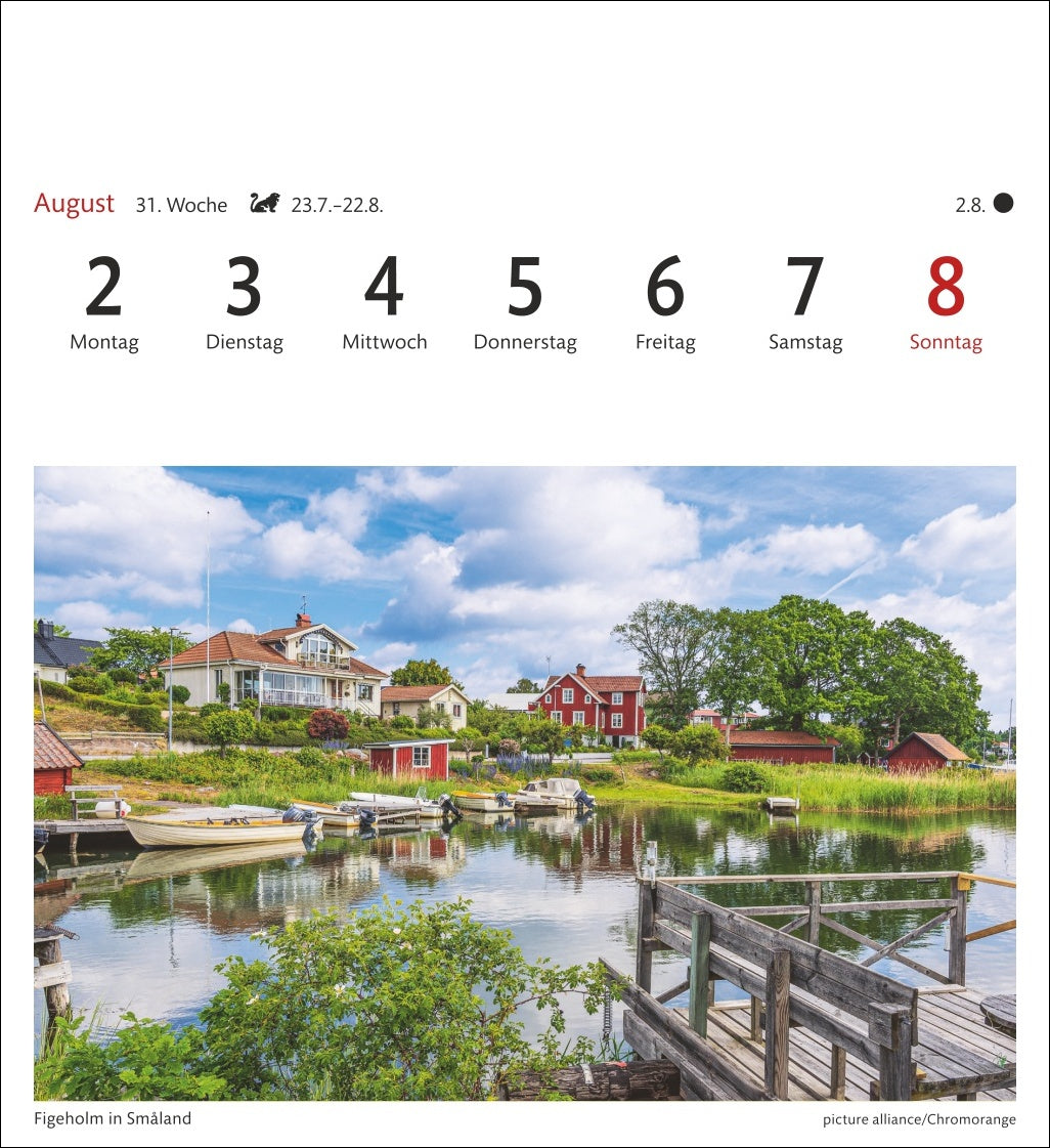 Schweden - Sehnsuchts-Kalender 2027 - Harenberg