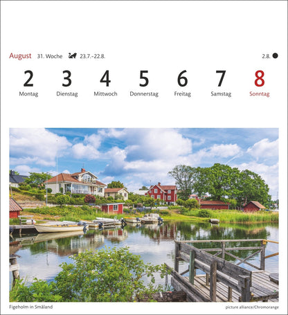 Schweden - Sehnsuchts-Kalender 2027 - Harenberg