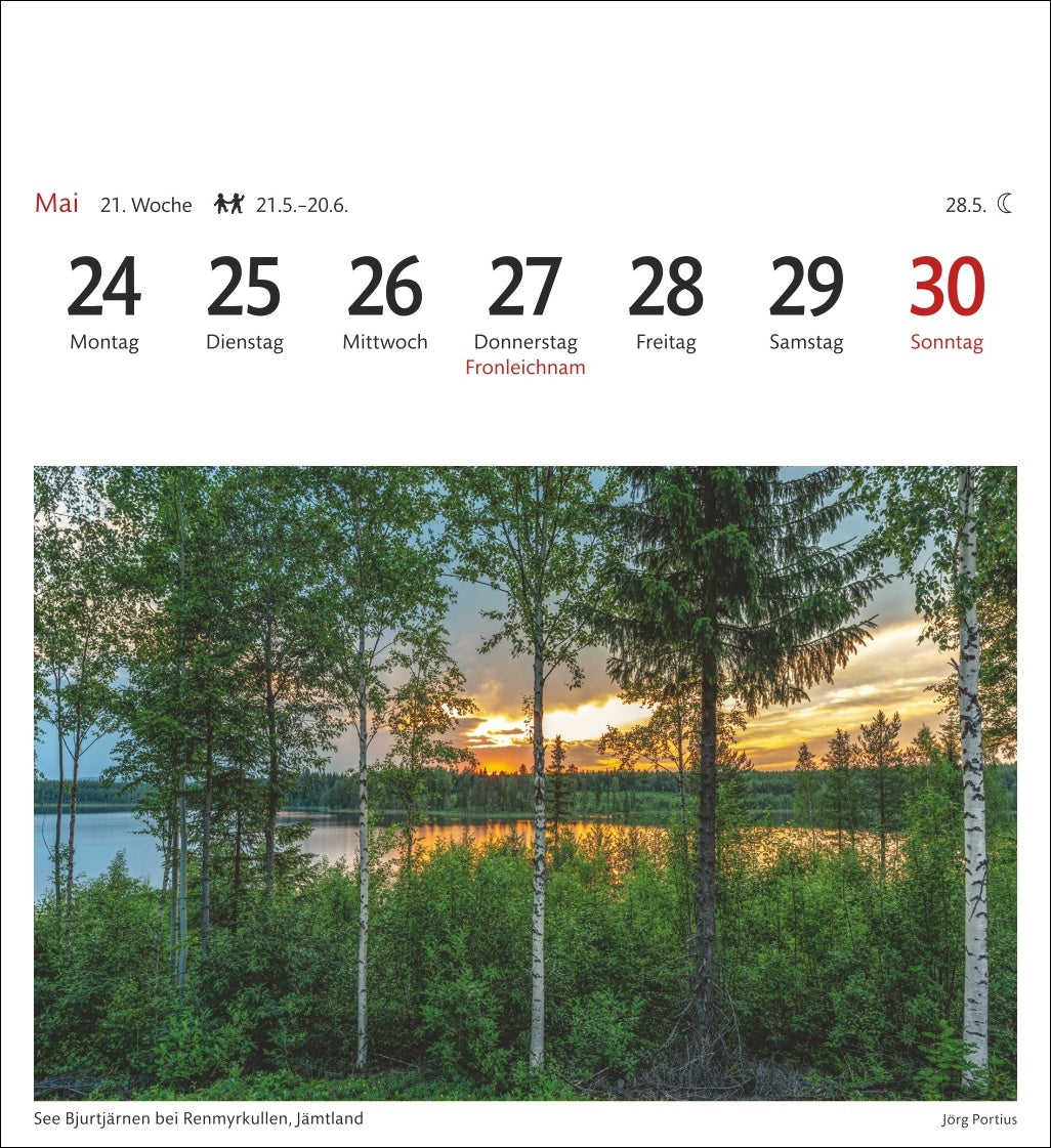 Schweden - Sehnsuchts-Kalender 2027 - Harenberg