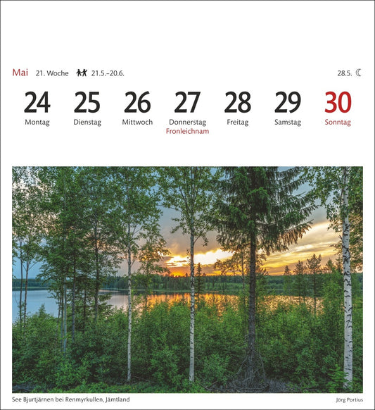 Schweden - Sehnsuchts-Kalender 2027 - Harenberg