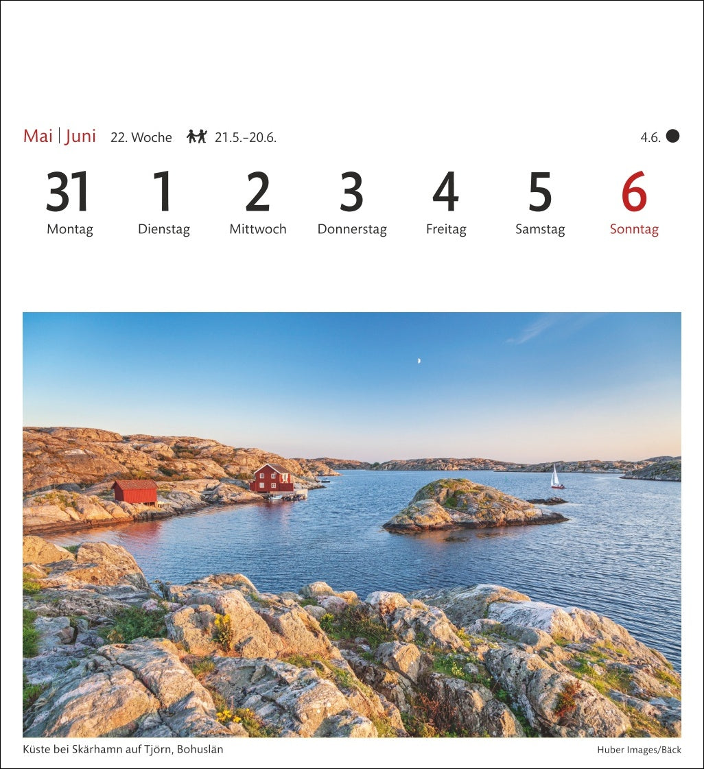 Schweden - Sehnsuchts-Kalender 2027 - Harenberg