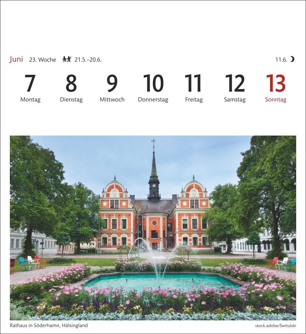 Schweden - Sehnsuchts-Kalender 2027 - Harenberg