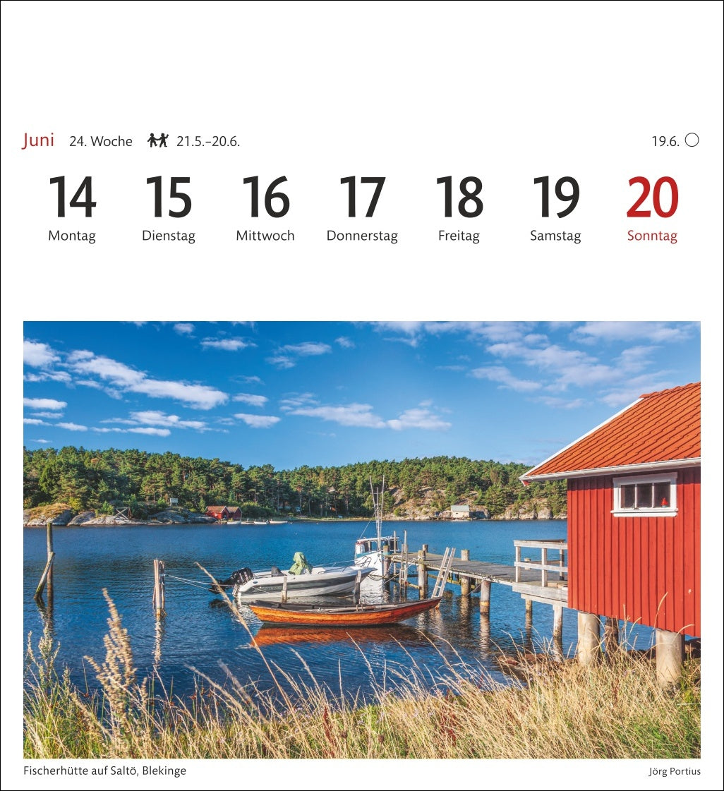 Schweden - Sehnsuchts-Kalender 2027 - Harenberg