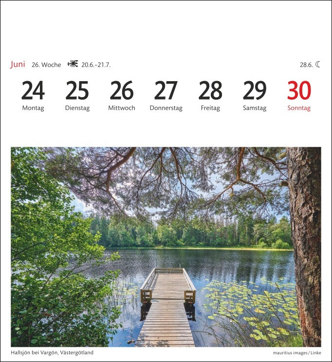 Schweden - Sehnsuchts-Kalender 2024 - Harenberg