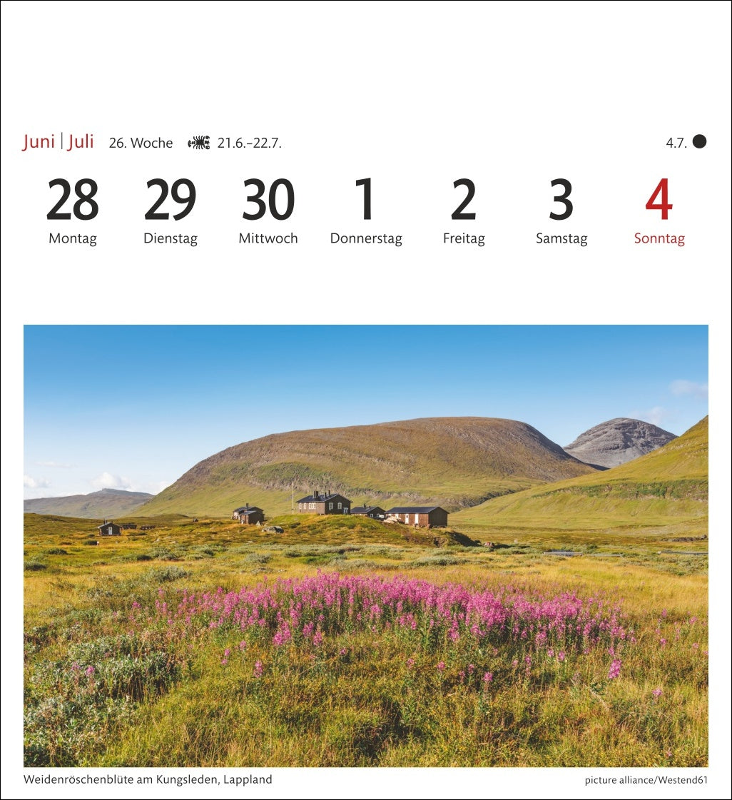 Schweden - Sehnsuchts-Kalender 2027 - Harenberg