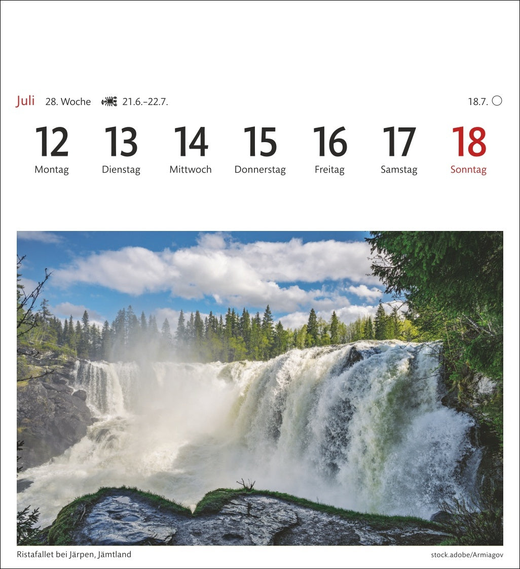 Schweden - Sehnsuchts-Kalender 2027 - Harenberg