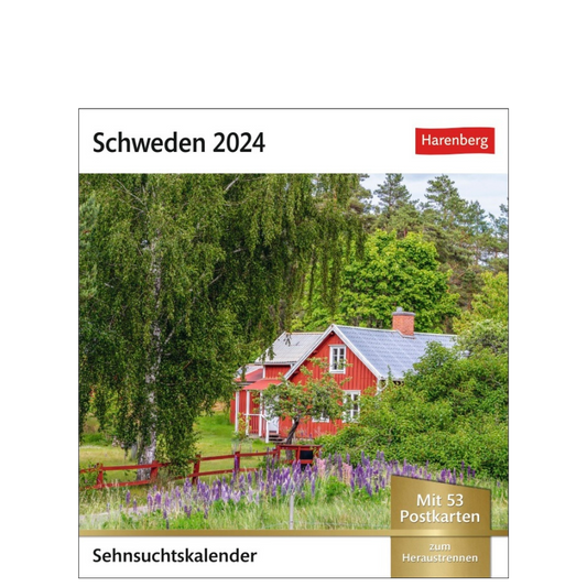Schweden - Sehnsuchts-Kalender 2024 - Harenberg