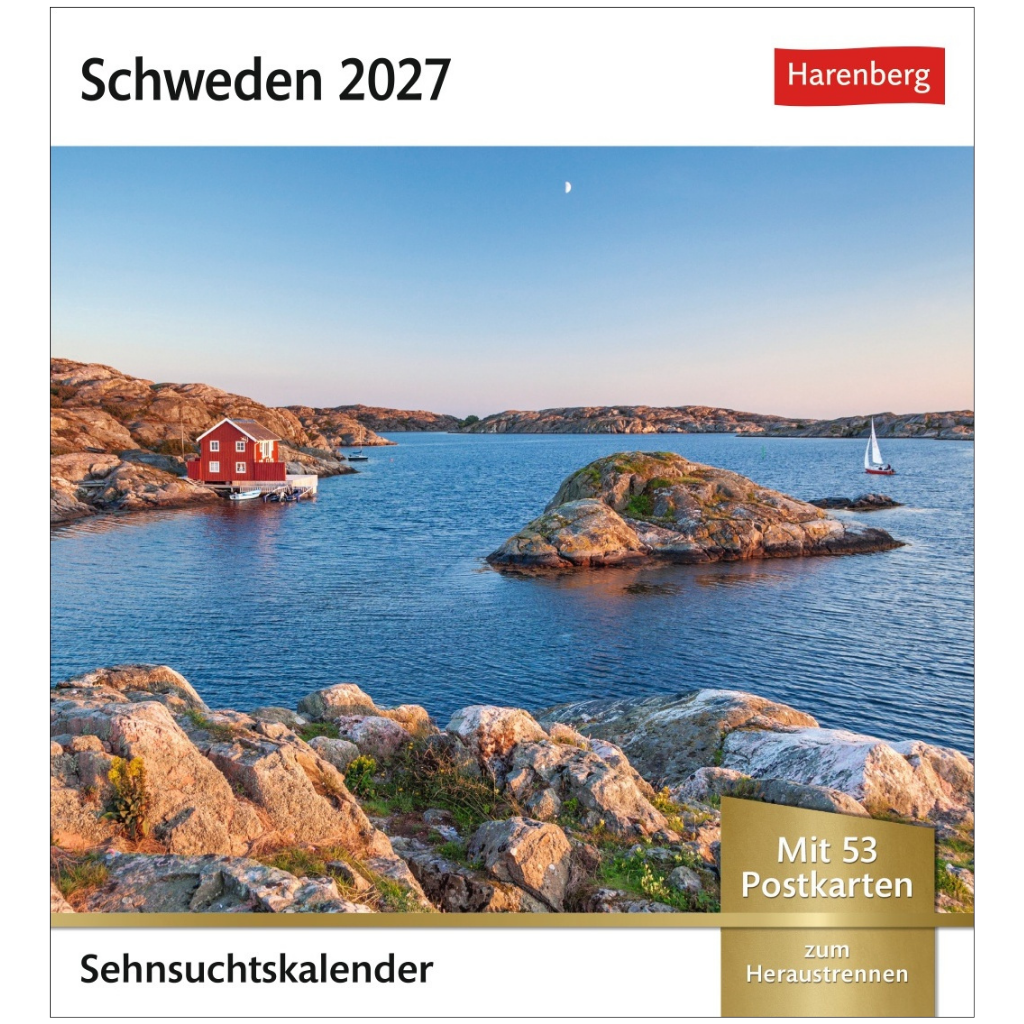Schweden - Sehnsuchts-Kalender 2027 - Harenberg
