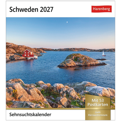 Schweden - Sehnsuchts-Kalender 2027 - Harenberg