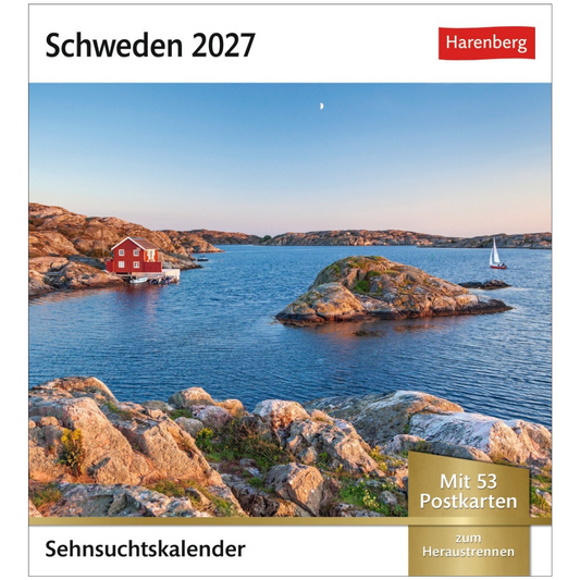 Schweden - Sehnsuchts-Kalender 2027 - Harenberg