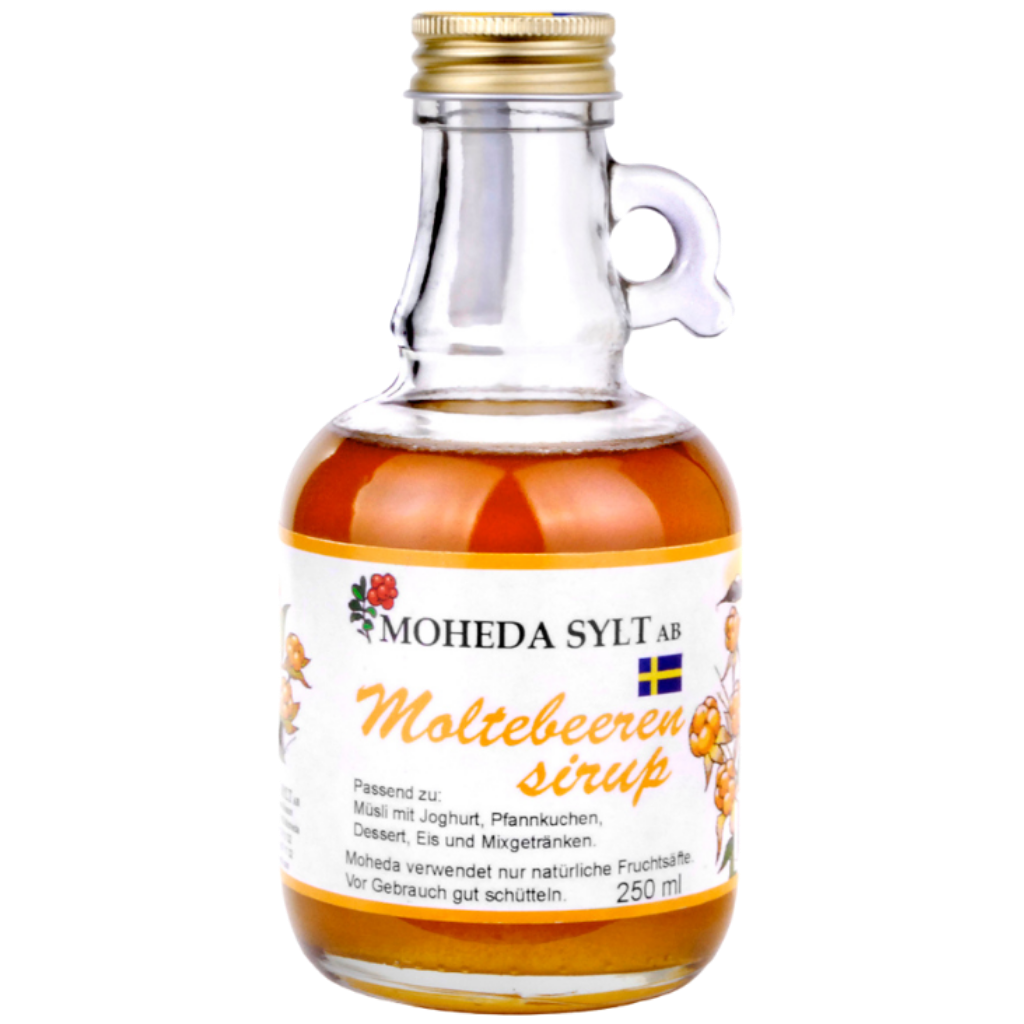 Cloudberry Syrup - 250 ml bottle - Moheda