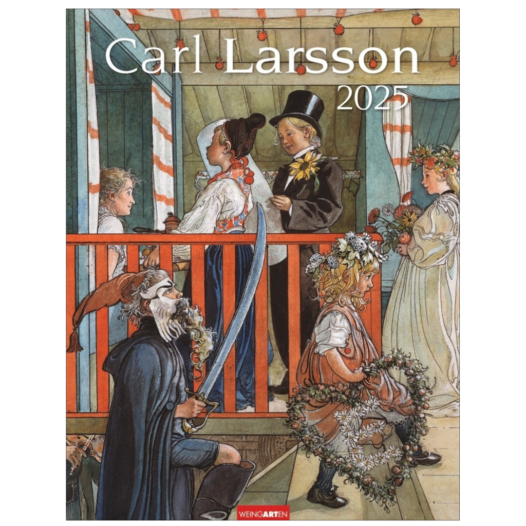 Carl Larsson - Wandkalender 2025 - 30 x 39 cm - Kunstverlag Weingarten