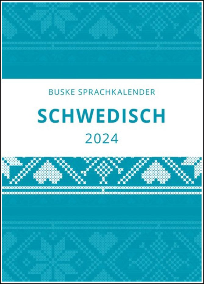 Schwedisch Sprachkalender 2024