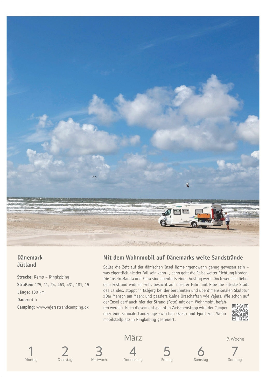 Campinglust - Wochen-Kultur-Kalender 2027 - 25 x 36 cm - Harenberg