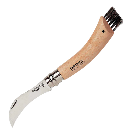 Klappbares Opinel No 08 Pilzmesser mit Bürste