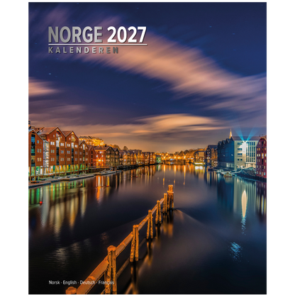 Norge Kalenderen - Wall Calendar 2026 - Title Northern Norway - 33 x 41 cm - Aune Forlag