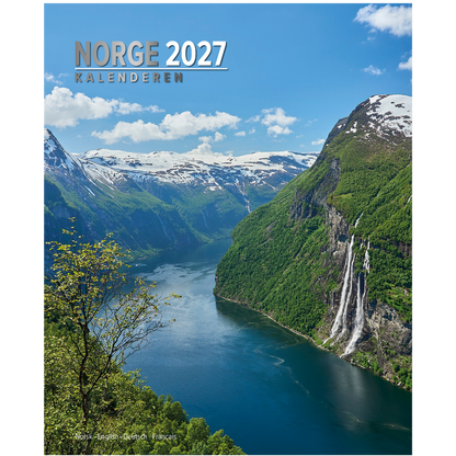 Norge Kalenderen - Wall Calendar 2026 - Title Northern Norway - 33 x 41 cm - Aune Forlag