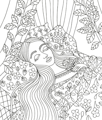 Im Feenreich. Ein Ausmalbuch.