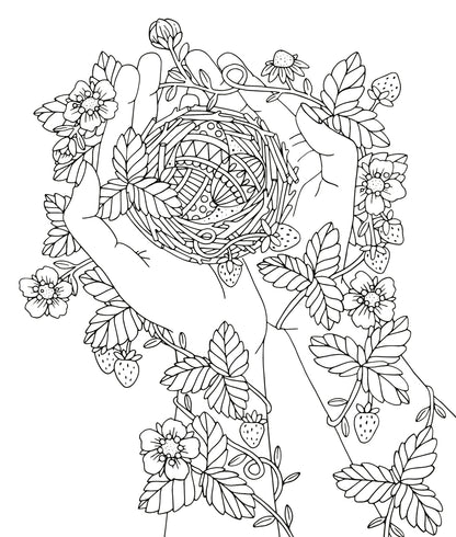 Im Feenreich. Ein Ausmalbuch.