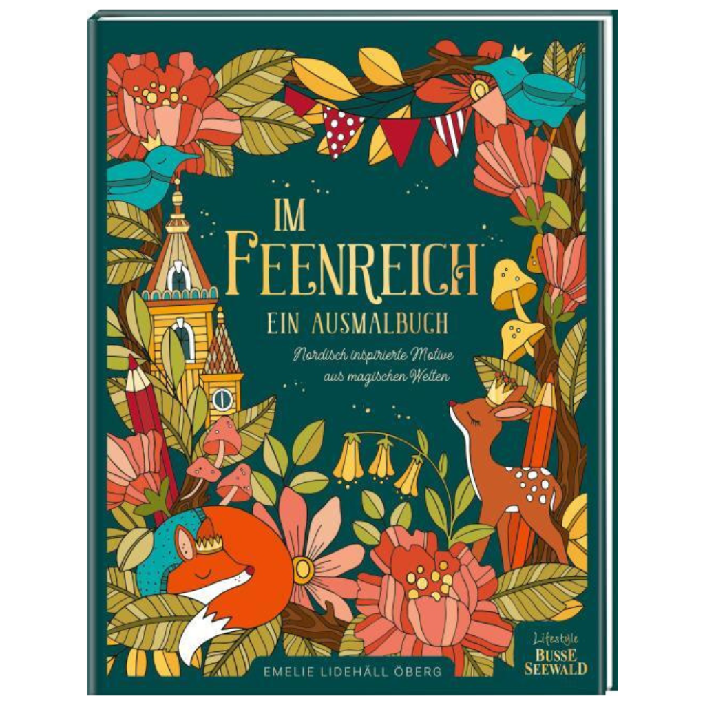 Im Feenreich. Ein Ausmalbuch.