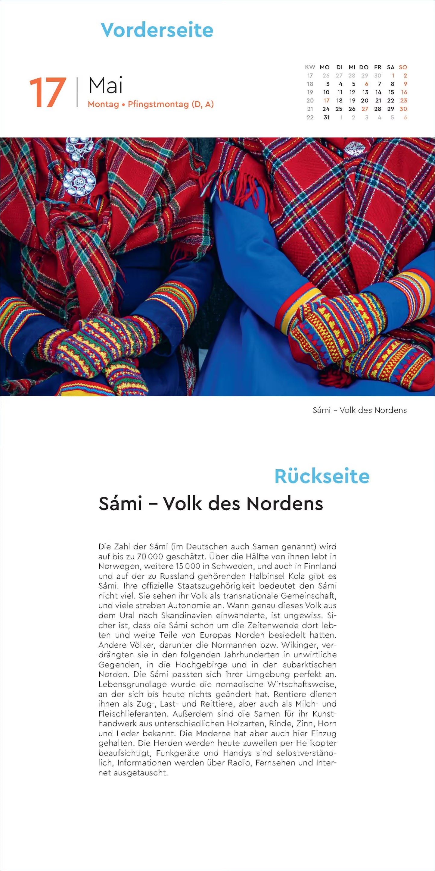 Schönheit des Nordens - 365 Tage Abreißkalender - 2027 - Kunth Verlag