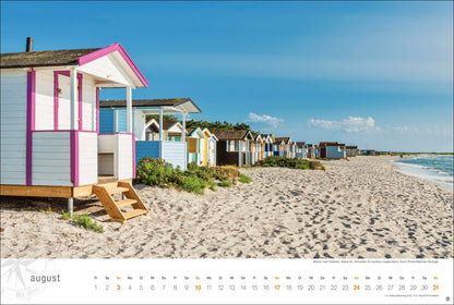 Skandinavien Globetrotter - Wandkalender 2025 - 58 x 39 cm - Heye Verlag