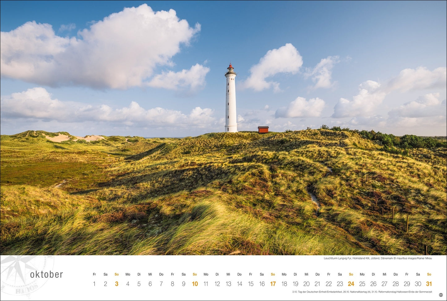 Skandinavien Globetrotter - Wandkalender 2027 - 58 x 39 cm - Heye Verlag