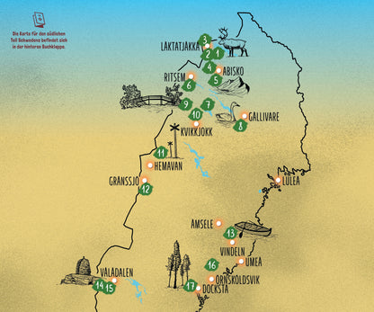 Schweden - 30 Wanderungen ...