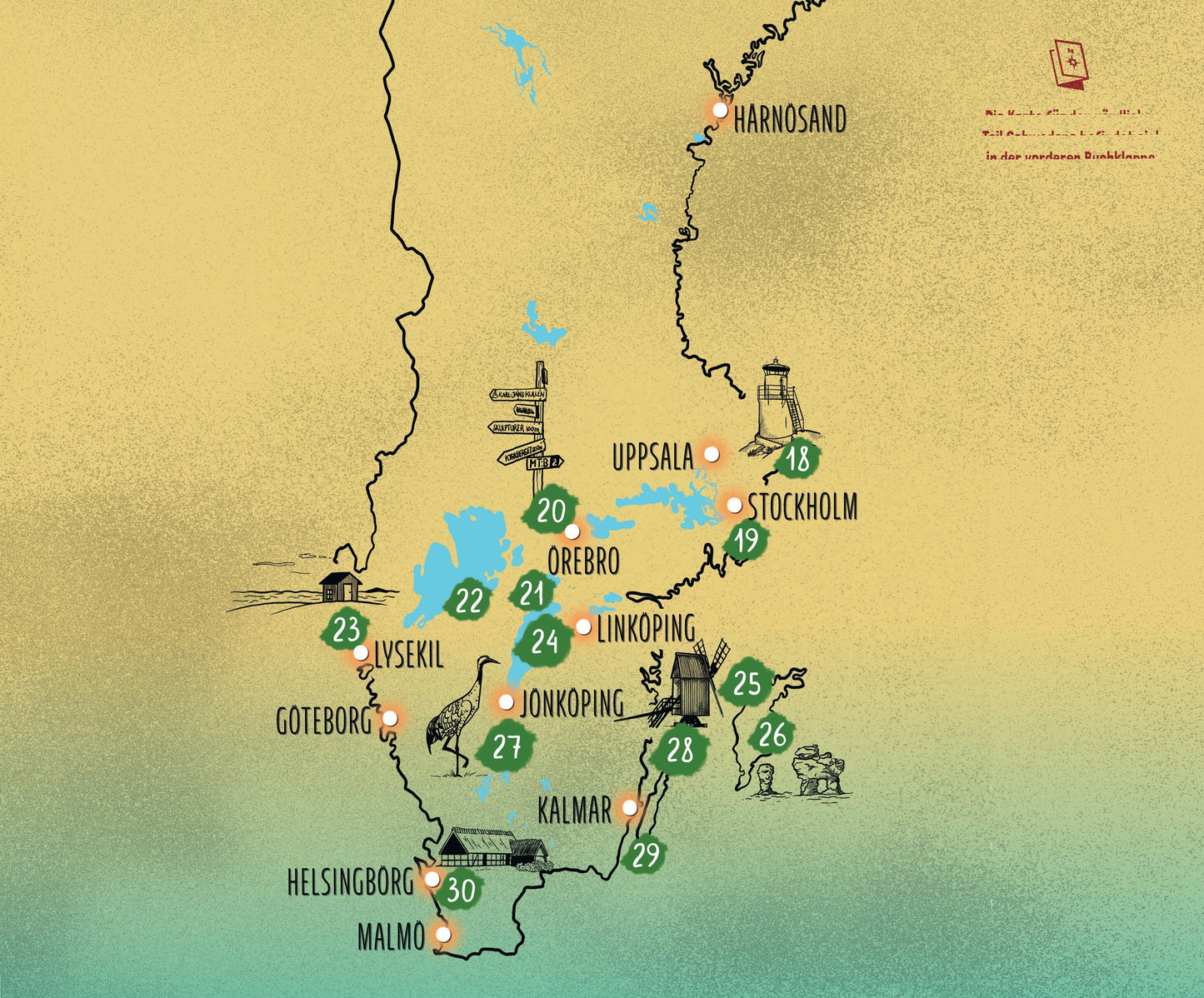 Schweden - 30 Wanderungen ...