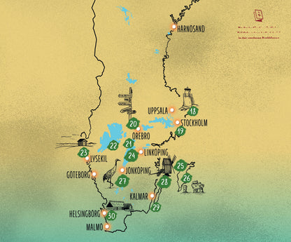 Schweden - 30 Wanderungen ...