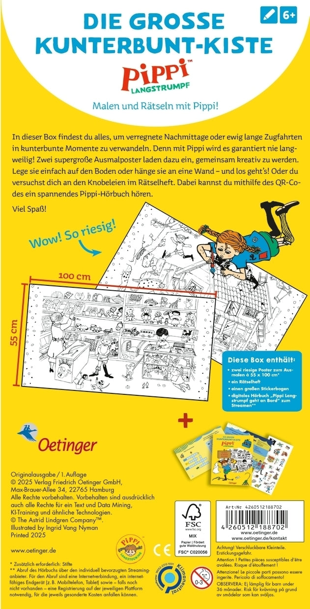Pippi Langstrumpf. Die große Kunterbunt-Kiste