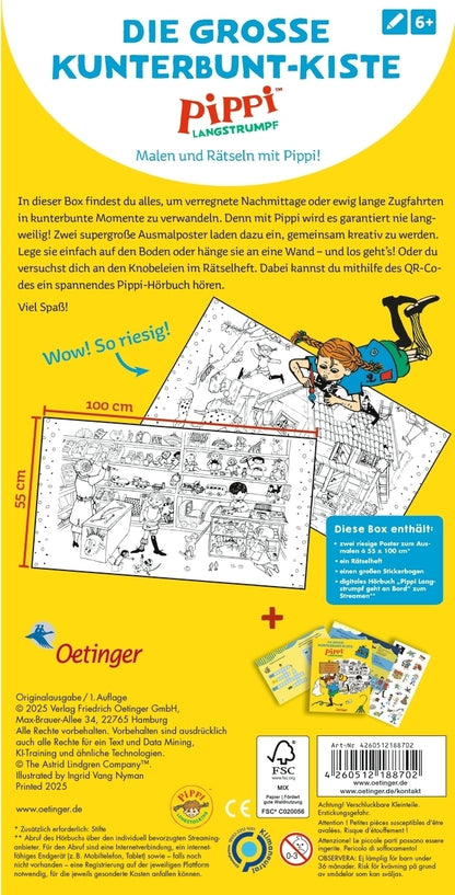 Pippi Langstrumpf. Die große Kunterbunt-Kiste