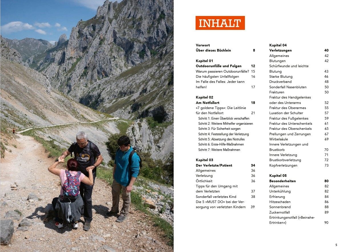 Outdoor know-how - Erste-Hilfe-Handbuch für unterwegs