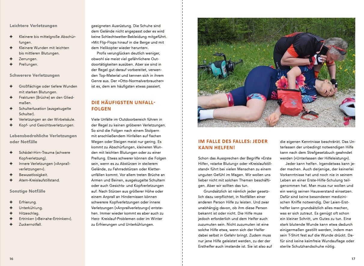 Outdoor know-how - Erste-Hilfe-Handbuch für unterwegs