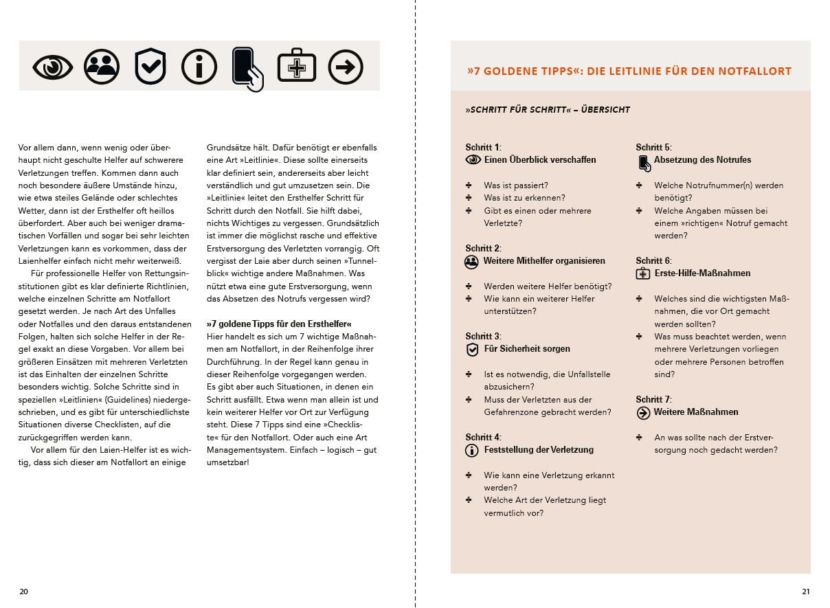 Outdoor know-how - Erste-Hilfe-Handbuch für unterwegs