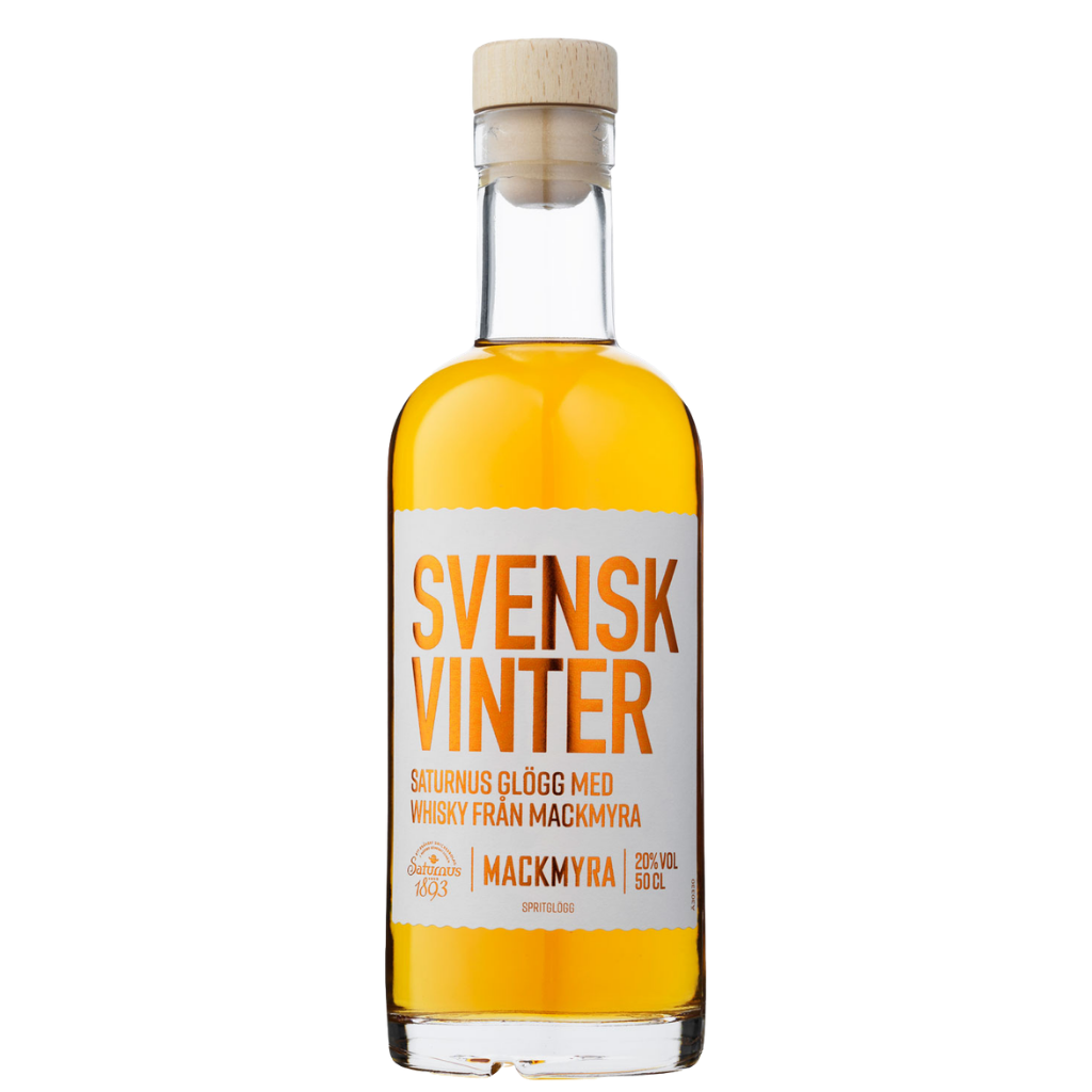 SATURNUS Svensk Vinter Vit - Weißer Glögg mit Whisky - 20 % vol. - 500 ml