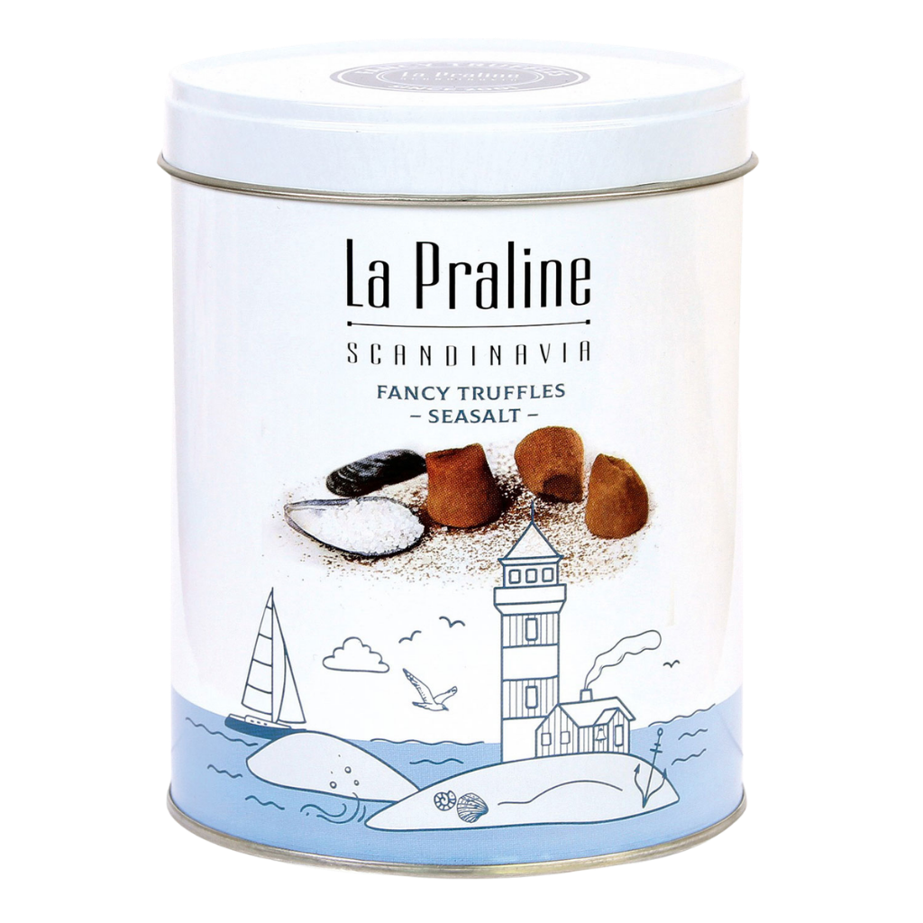 La Praline Scandinavia Fancy Truffles Seasalt - Kakaotrüffel mit Meersalz - 200 g