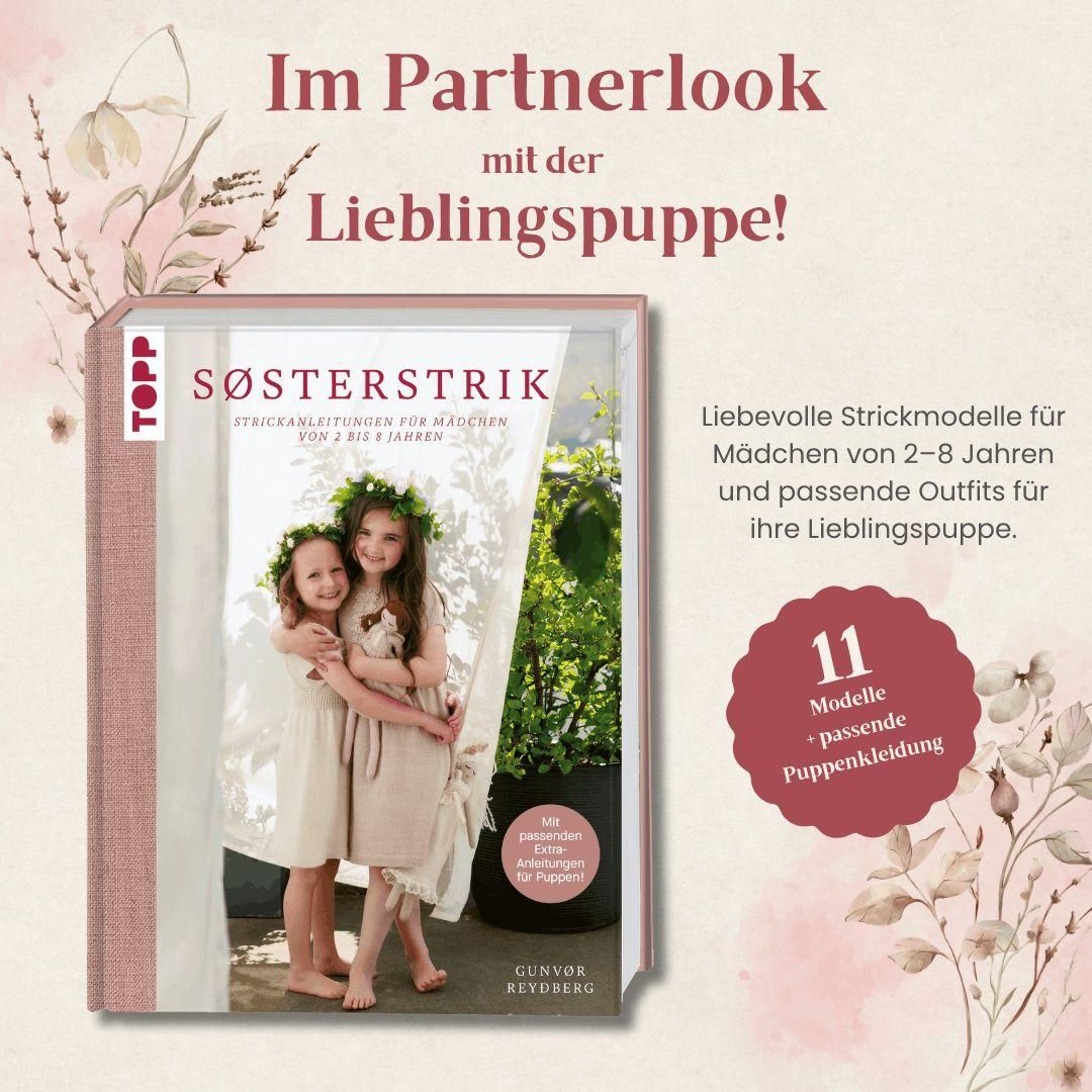 SØSTERSTRIK - Strickanleitung für Mädchen