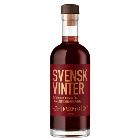 SATURNUS Svensk Vinter Röd – Roter Glögg mit Mackmyra Whisky – 20 % vol. – 500 ml