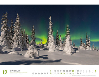 Skandinavien - Wandkalender 2024 - 54 x 42 cm - Ackermann Kunstverlag