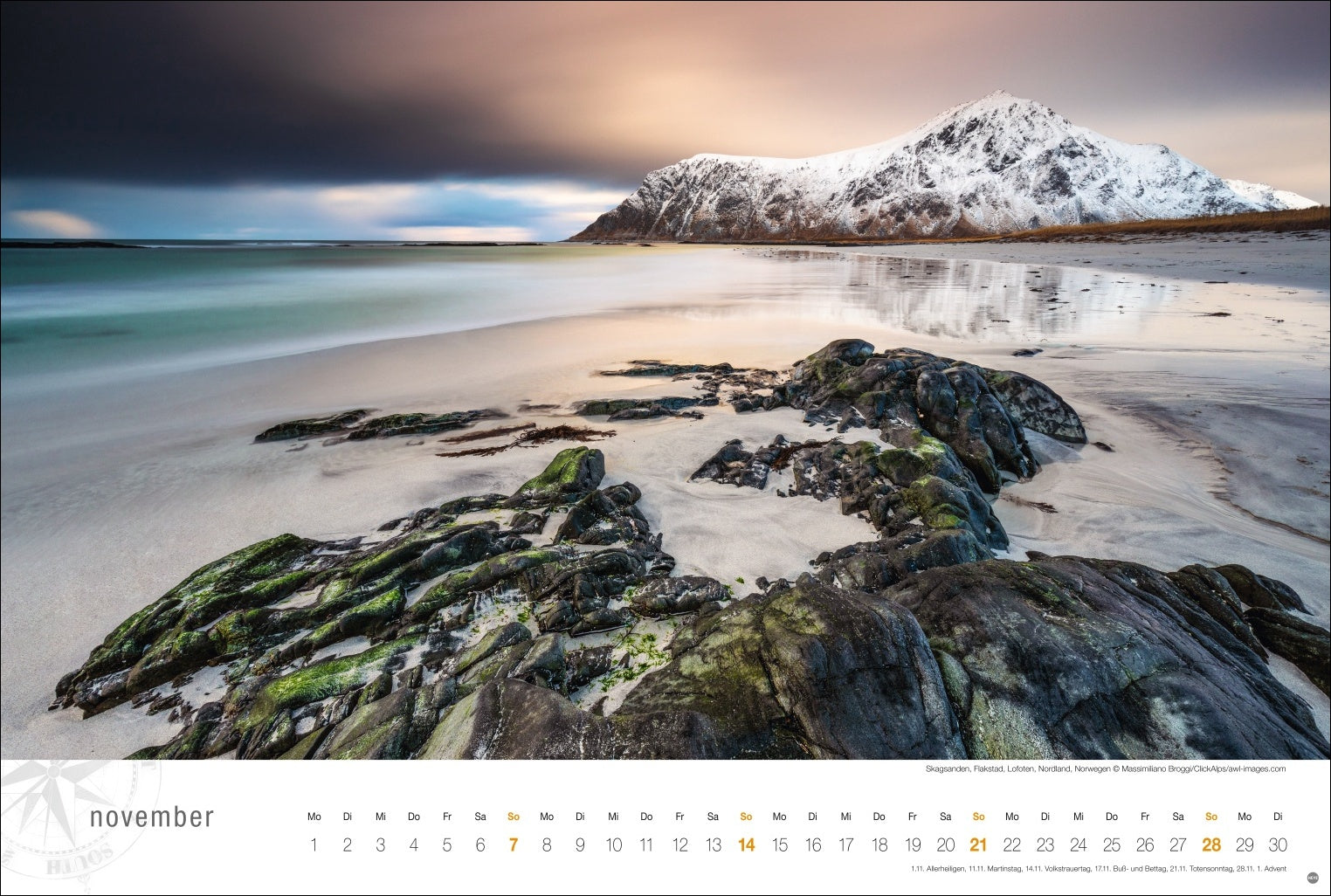 Hurtigruten Globetrotter - Wandkalender 2027 - 58 x 39 cm - Heye Verlag