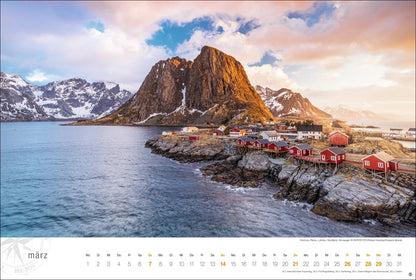 Hurtigruten Globetrotter - Wandkalender 2027 - 58 x 39 cm - Heye Verlag