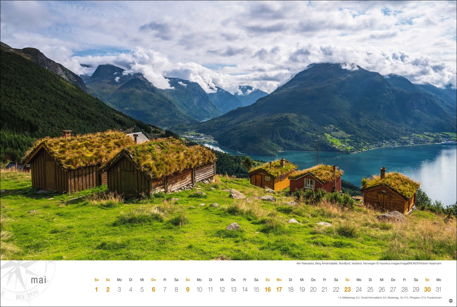 Hurtigruten Globetrotter - Wandkalender 2027 - 58 x 39 cm - Heye Verlag