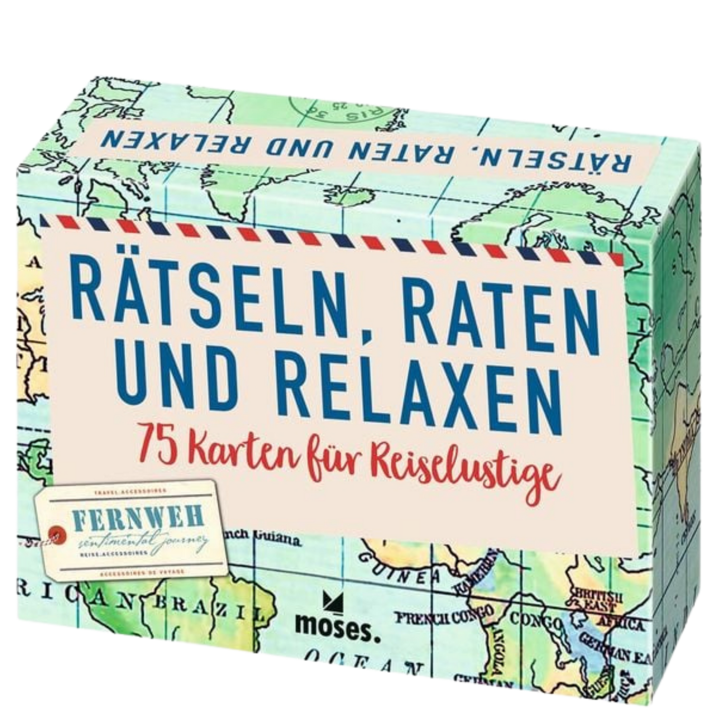 Rätseln, Raten und Relaxen - 75 Karten für Reiselustige