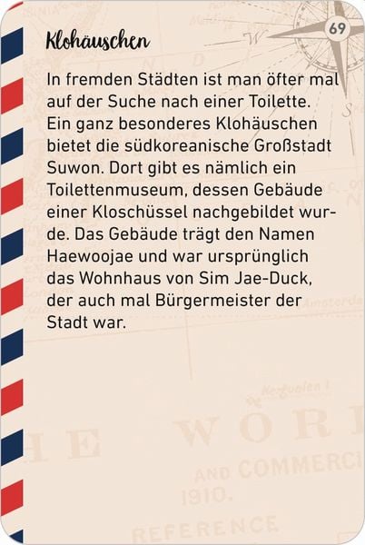 Rätseln, Raten und Relaxen - 75 Karten für Reiselustige