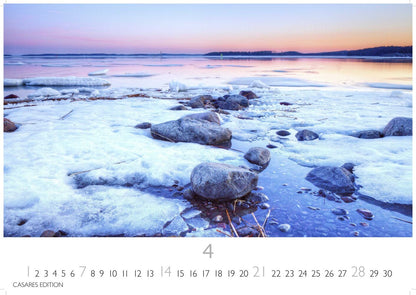Arctic Landscapes - Wandkalender 2024 - 50 x 35 cm - CASARES fine art EDITION