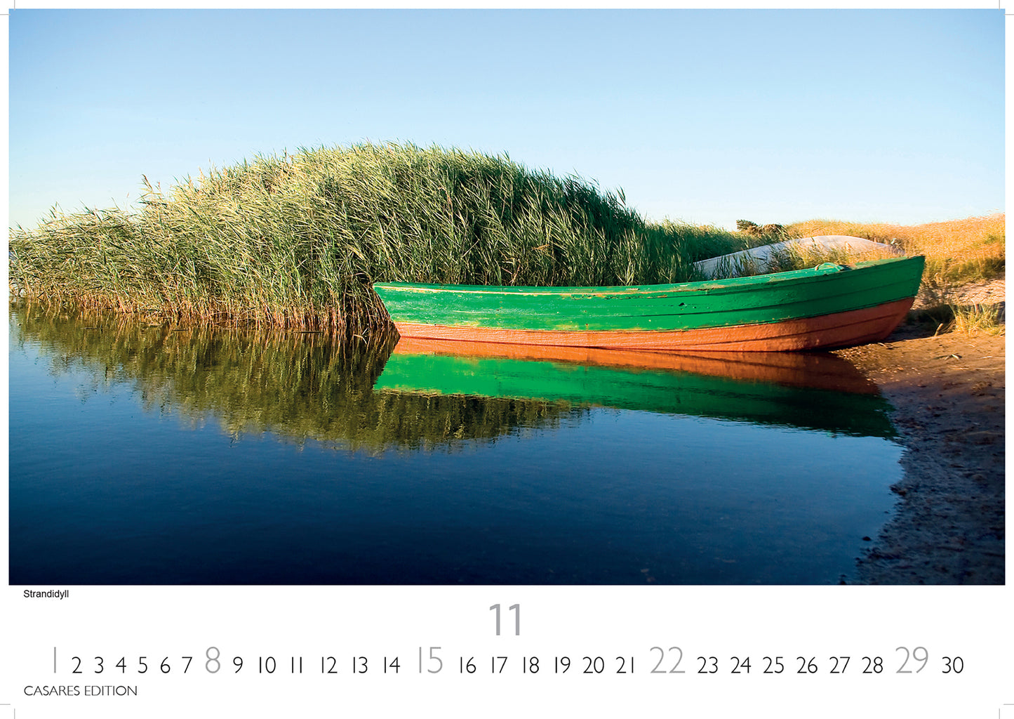 Denmark - Wall Calendar 20256 - 50 x 36 cm - CASARES fine art EDITION