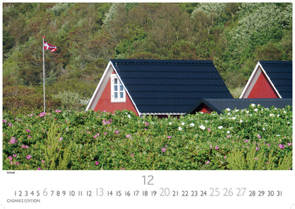 Denmark - Wall Calendar 20256 - 50 x 36 cm - CASARES fine art EDITION