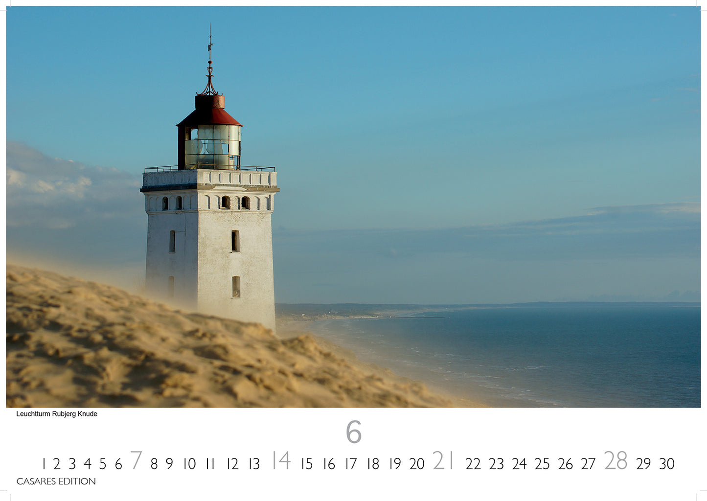 Denmark - Wall Calendar 20256 - 50 x 36 cm - CASARES fine art EDITION