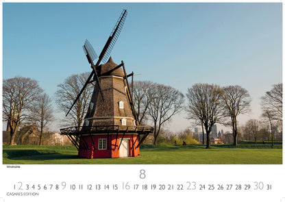 Denmark - Wall Calendar 20256 - 50 x 36 cm - CASARES fine art EDITION